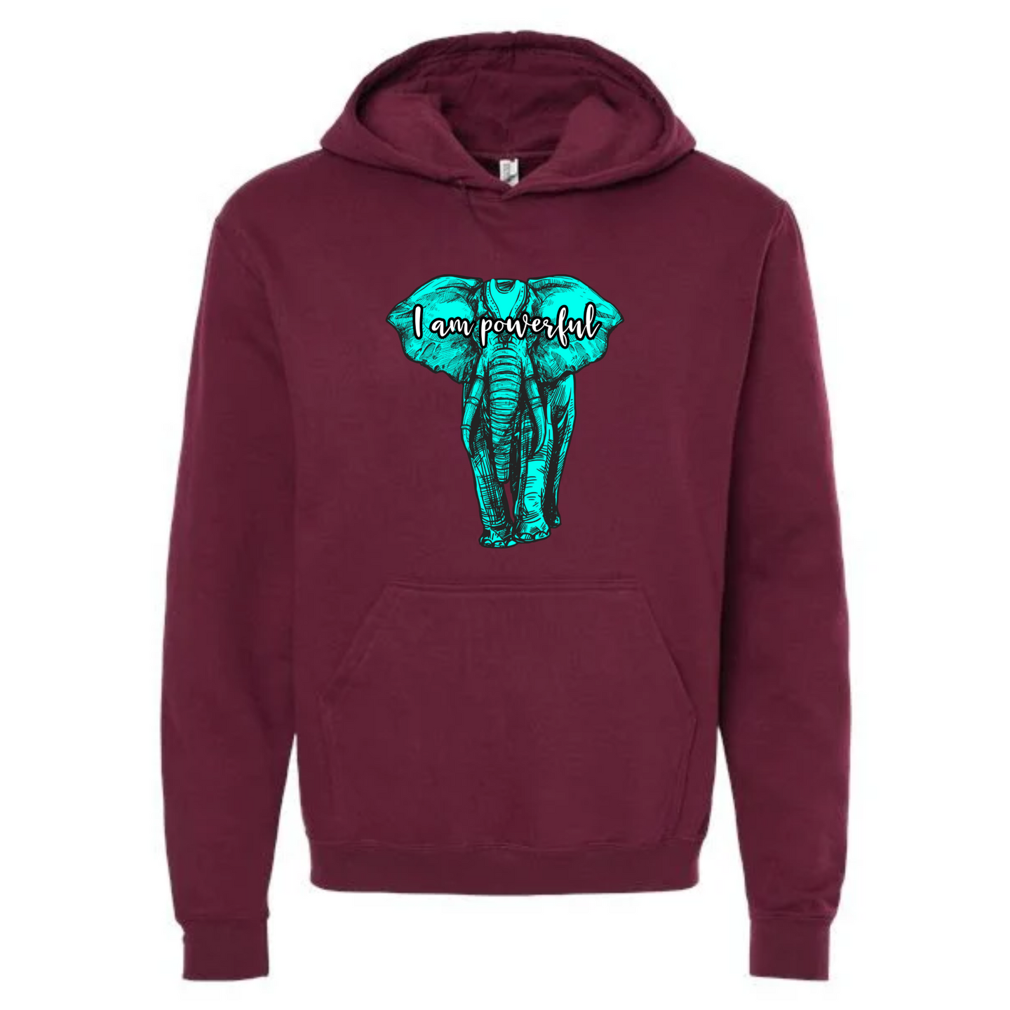 I am Powerful Affirmation Hoodie-Affirmations That Stick CA